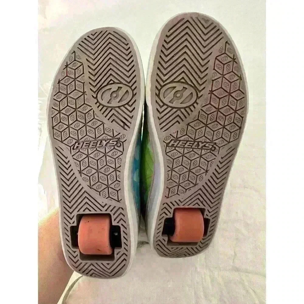 Heelys Pro 20 Prints HES10334 Tie Dye Rainbow Skate Shoe Sneaker Youth Sz 4 Wo 5 - Picture 7 of 8